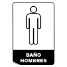 Baño para Hombres con papel